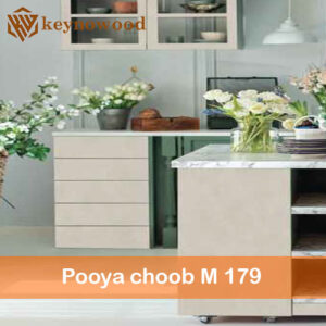 ورق نئوپان ملامینه برند پویا کد M 179 طرح برفی