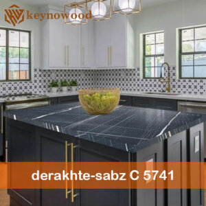 صفحه کابینت برند درخت سبز مرمریت مشکی کد C 5741