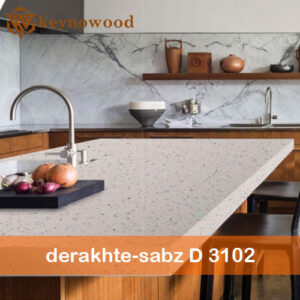 صفحه کابینت برند درخت سبز اسپارک سفید براق کد C 5741
