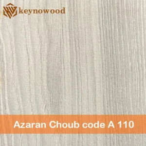 قیمت mdf برند آذران چوب کویر کد A 110 روکش آسپن روشن