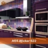ام دی اف هایگلاس agt رنگ بنفش کد 622