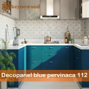 mdf های گلاس برند دکوپنل رنگ آبی کد 112