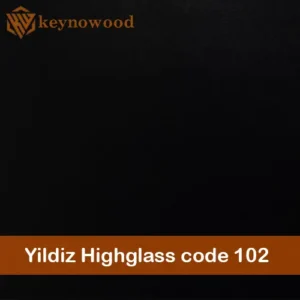 خرید ورق ام دی اف هایگلاس یلدیز در تهران کد 102 طرح مشکی زیبا