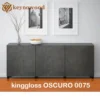 ورق ام دی اف پلی گلاس کینگ گلاس طرح OSCURO کد 0075